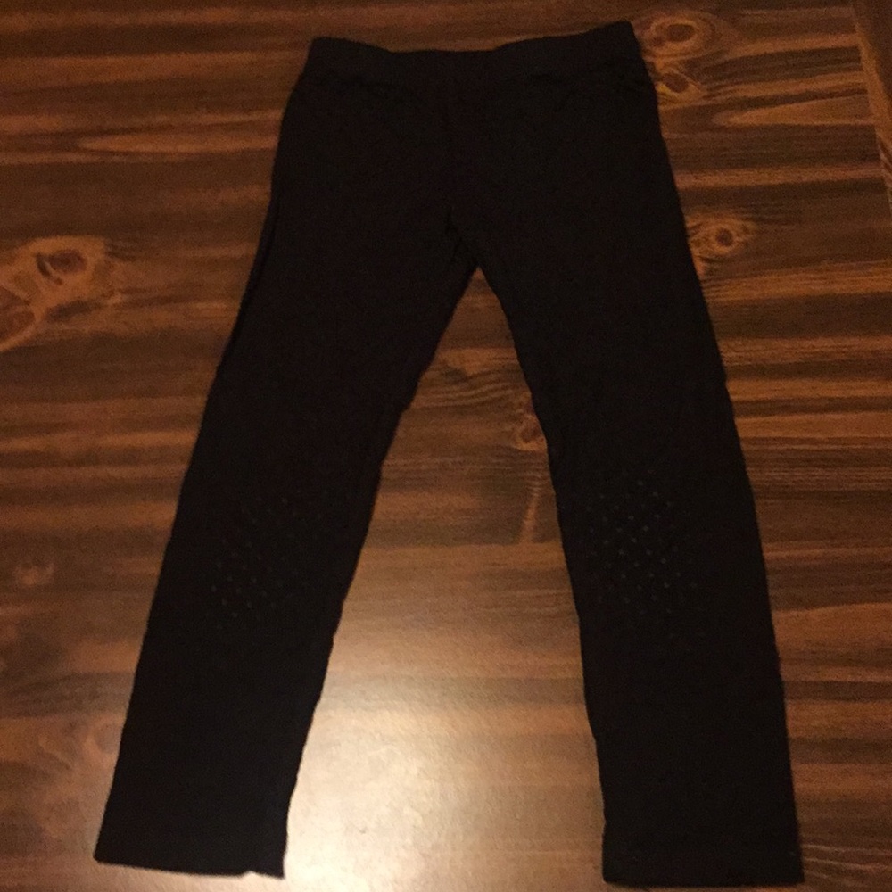 Leggings, Girls 6x, Black